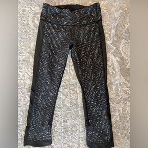 Lululemon print speed leggings 8